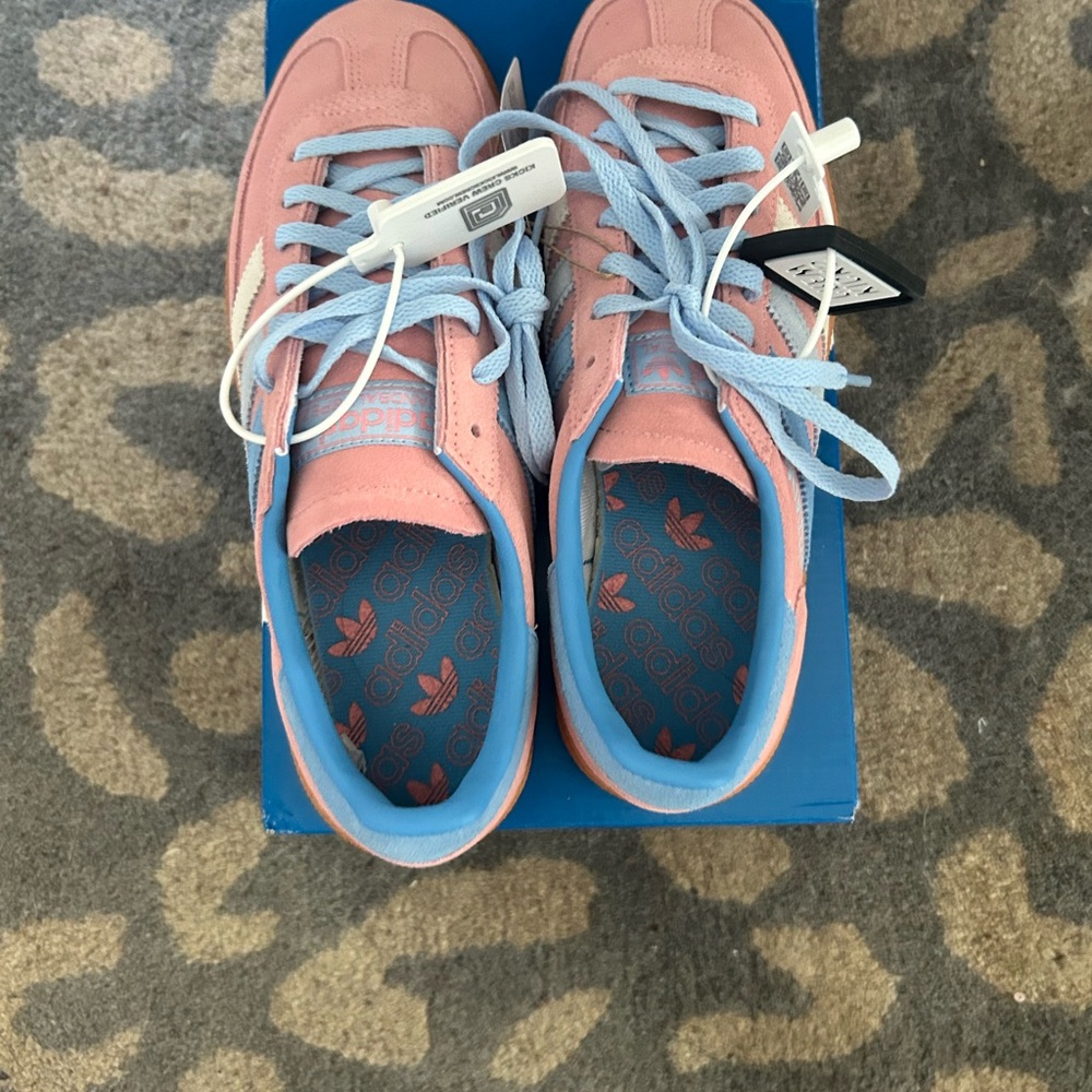 Adidas Spezial Pink and Blue Sneakers - Picture 5 of 7